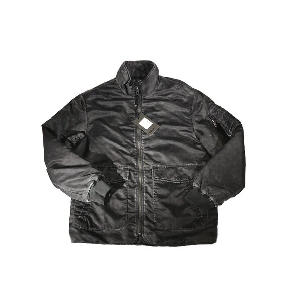 Men's Kuwalla/TEE Mineral Bomber Charcoal XL Full Zip Jacket - Picture 1 of 9